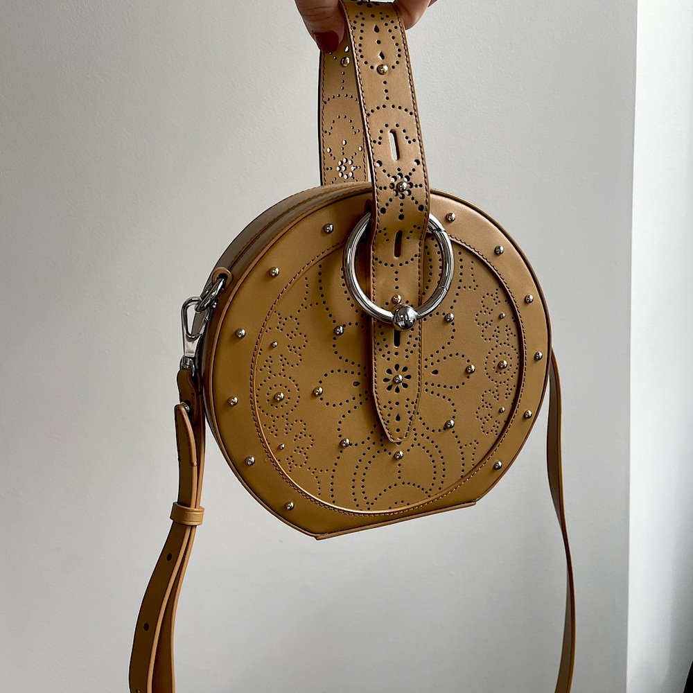 Rebecca Minkoff Kate Circle bag in Tan